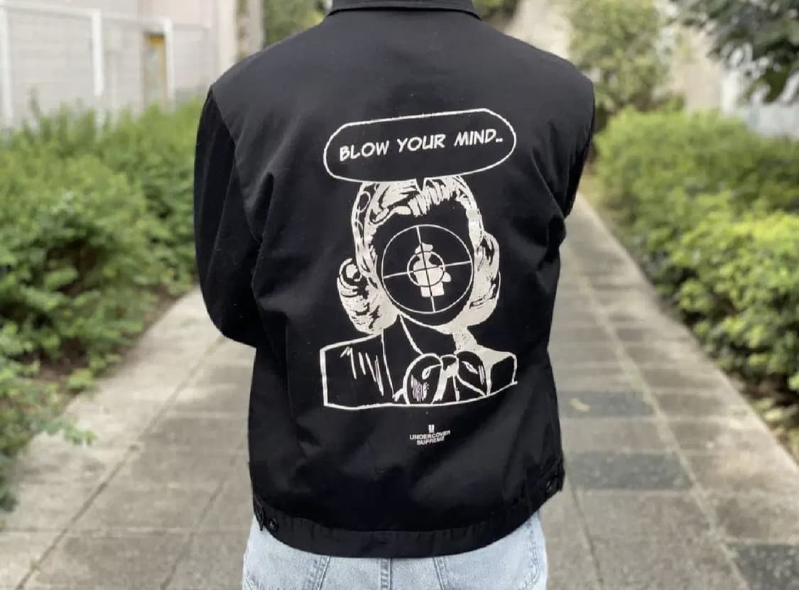 18ss 슈프림 x 언더커버 퍼블릭 에너미 워크자켓 상품이미지2