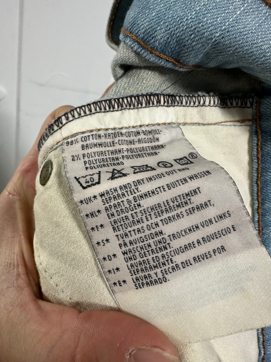 리바이스 엔지니어드 데님 팬츠 상품이미지3