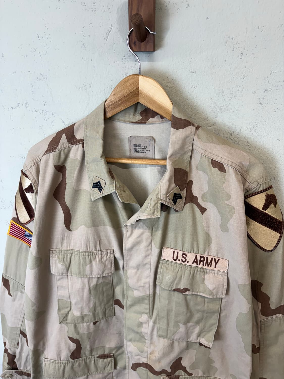 90s US ARMY 데저트 카모 bdu 자켓 상품이미지6