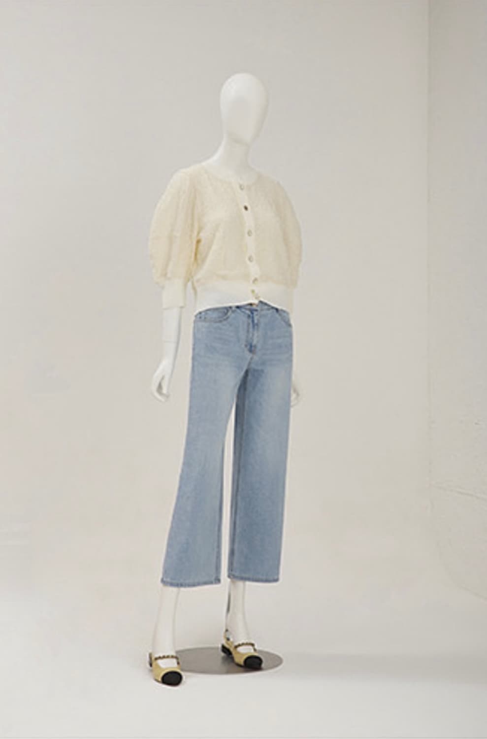 SJSJ 엠보 크링클 블라우스 가디건 호칭 76-90-155 상품이미지4