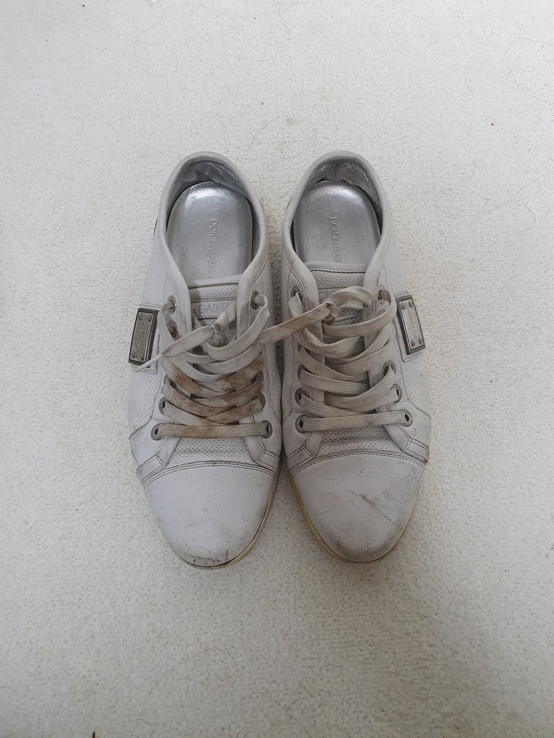 돌체앤가바나 화이트 스니커즈)7 상품이미지1