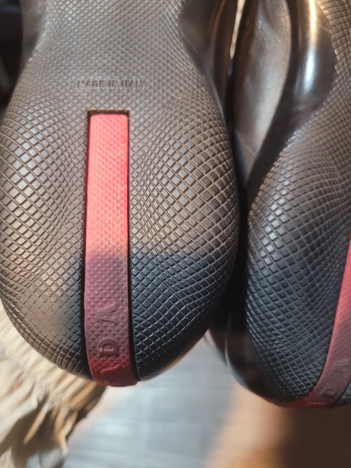 프라다 아카이브 스트랩 레더 로퍼 35 상품이미지5