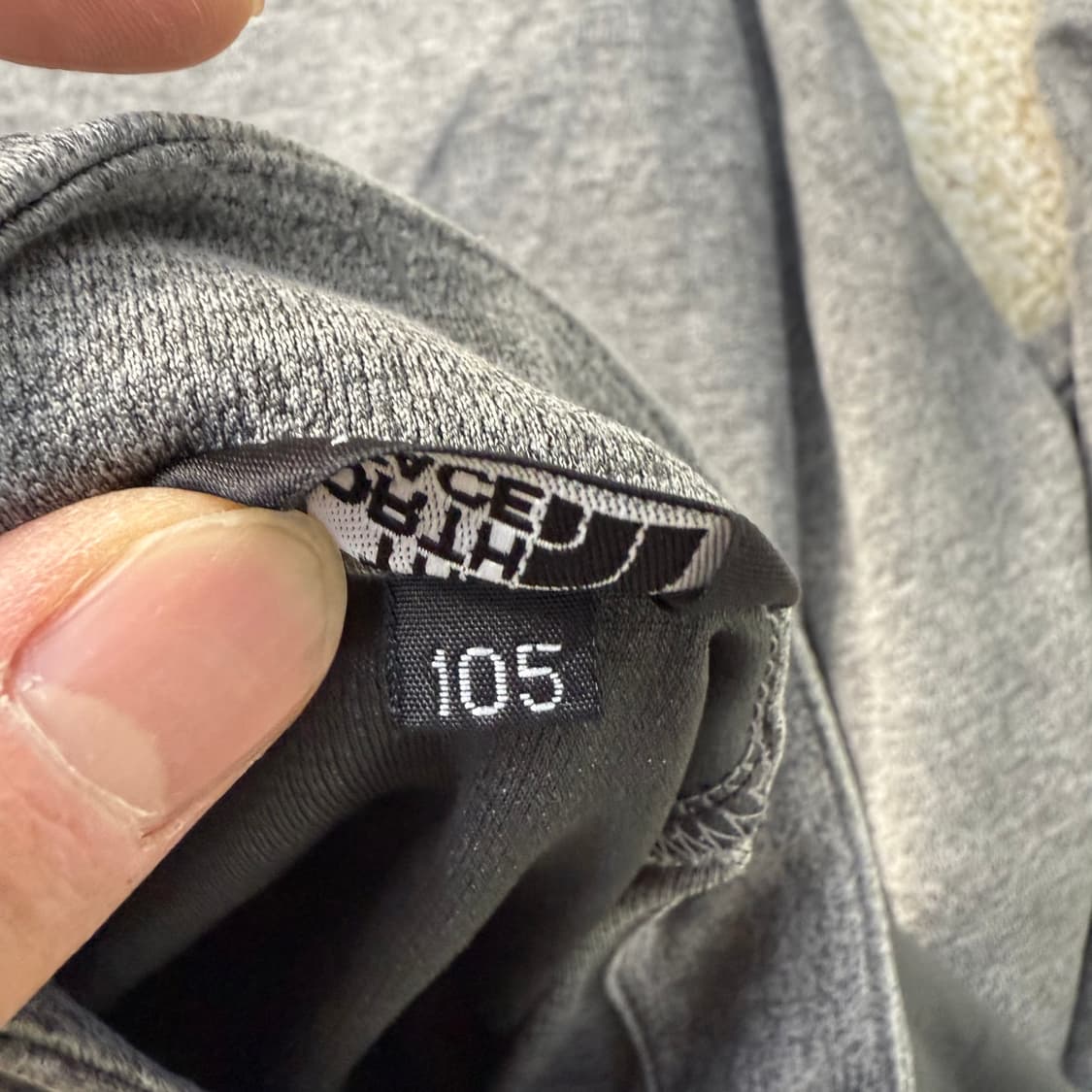 [XL] 노스페이스 하프집업 등산 긴팔티셔츠 1230T1 상품이미지3