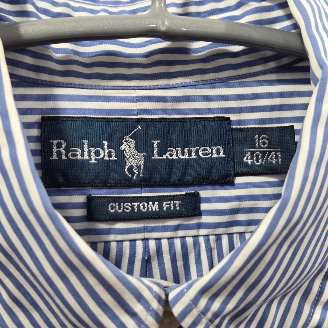 폴로랄프로렌 버튼다운 스트라이프 반팔셔츠 16 상품이미지3