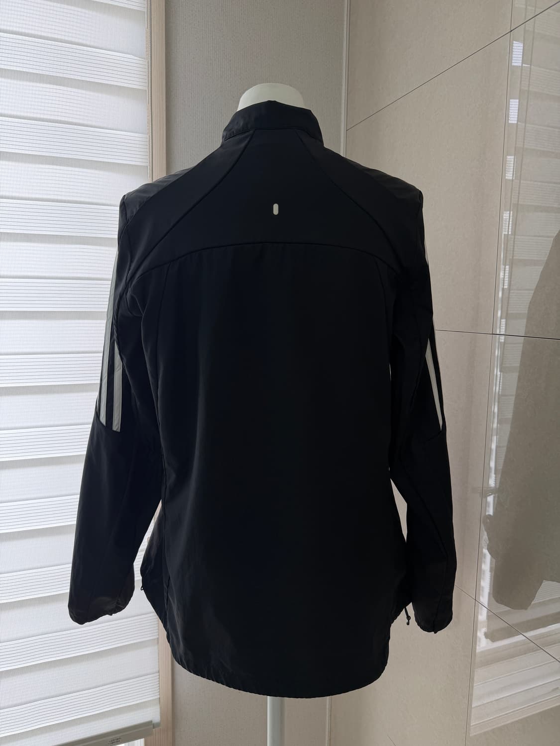 아디다스 삼선 바람막이 블랙 L 상품이미지4
