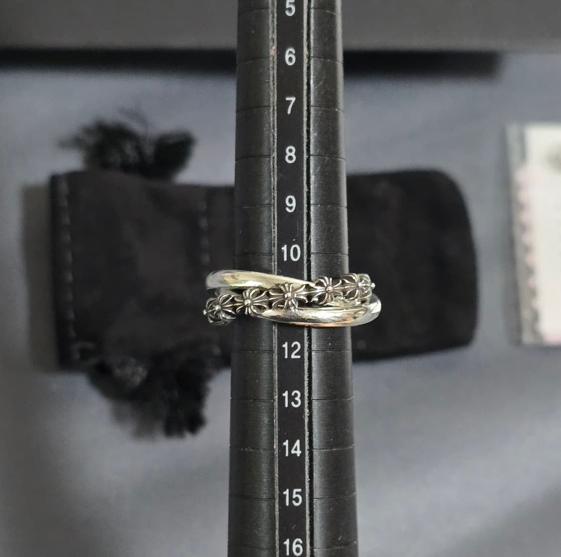 크롬하츠 타이니 트리플 밴드링 S 상품이미지5