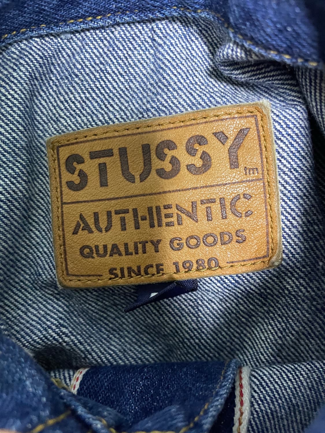 스투시 데님자켓 상품이미지4