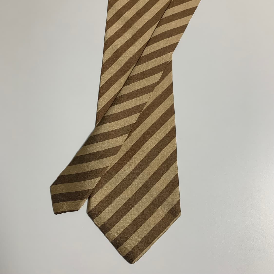 발렌티노 명품 스트라이프 넥타이 100실크 클래식룩 코디 A-A+등급 상품이미지3