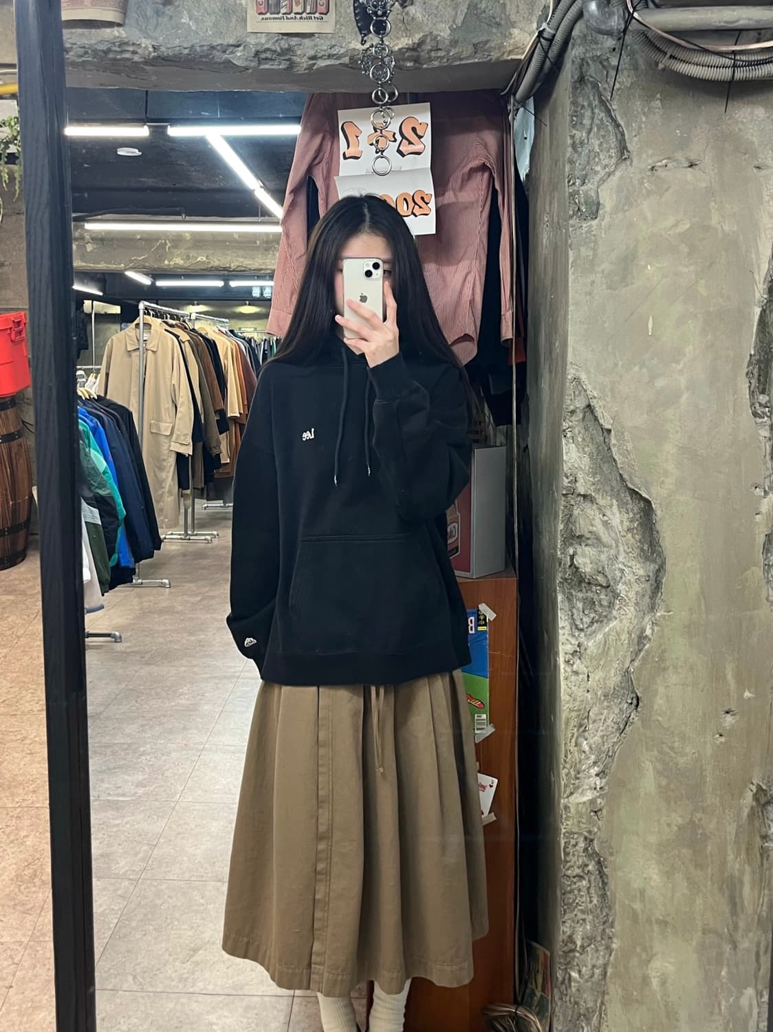 Lee 리 후드티 블랙 L #csz2956 상품이미지2