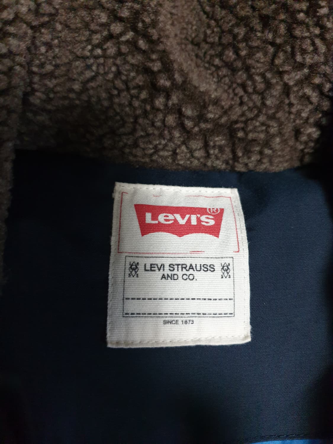 (빈티지)리바이스 사파리 다운 파카 네이비 (M) 상품이미지6