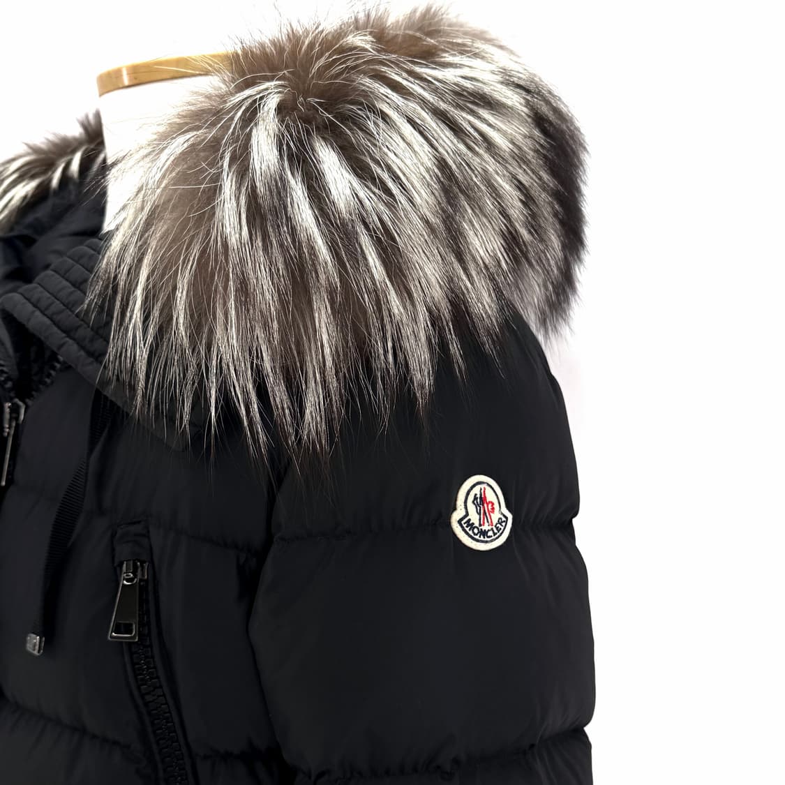 [1사이즈] 몽클레어 아프로티 여성 롱 패딩 블랙 상품이미지7