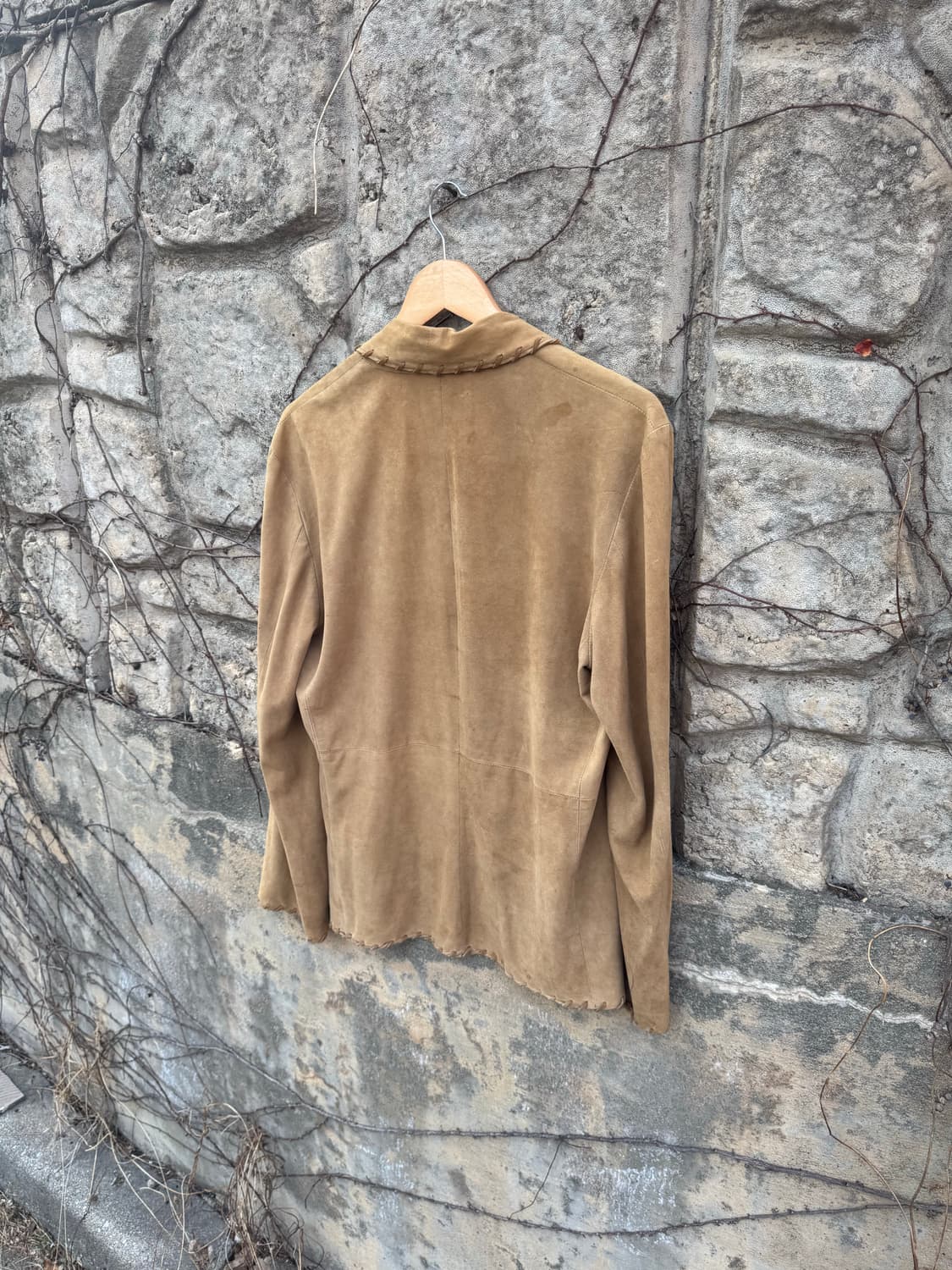 80~90s 폴로 랄프로렌 빈티지 스웨이드 웨스턴 가죽 자켓 상품이미지5