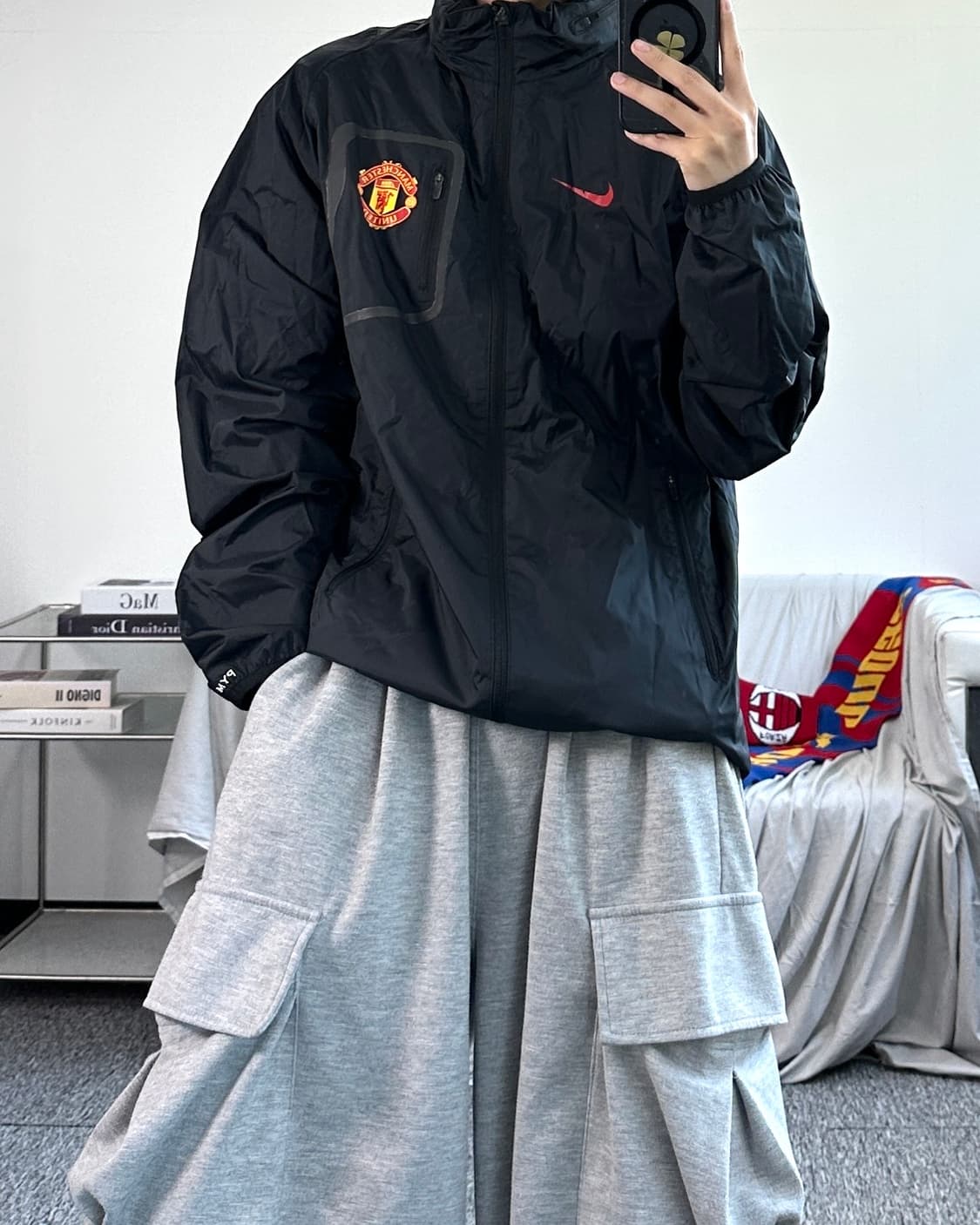 나이키 11-12 맨체스터 유나이티드 바람막이 L 상품이미지3