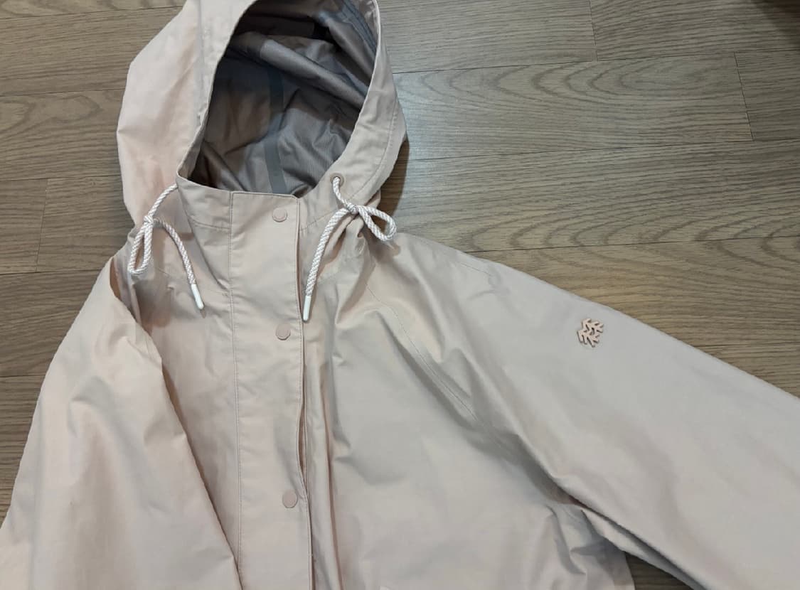 새상품급 코오롱 오버핏 웨더코트자켓 여성 sm 상품이미지3