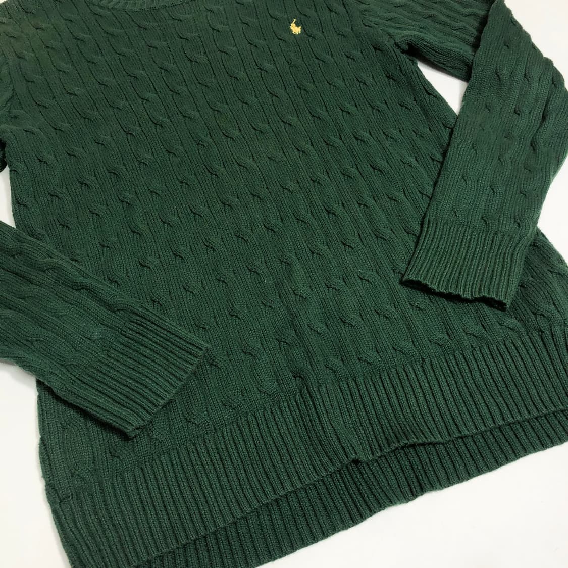 폴로 랄프로렌 케이블 니트 우먼XL 상품이미지5