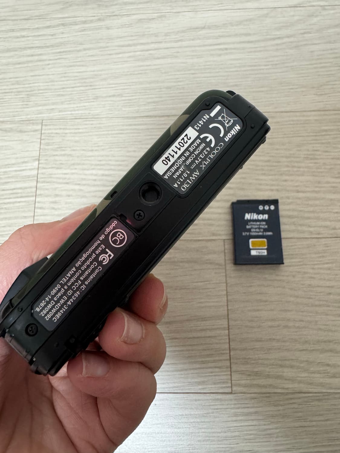 💜희귀한 밀리터리 초미품 디카 💜 니콘 쿨픽스 aw130 상품이미지4