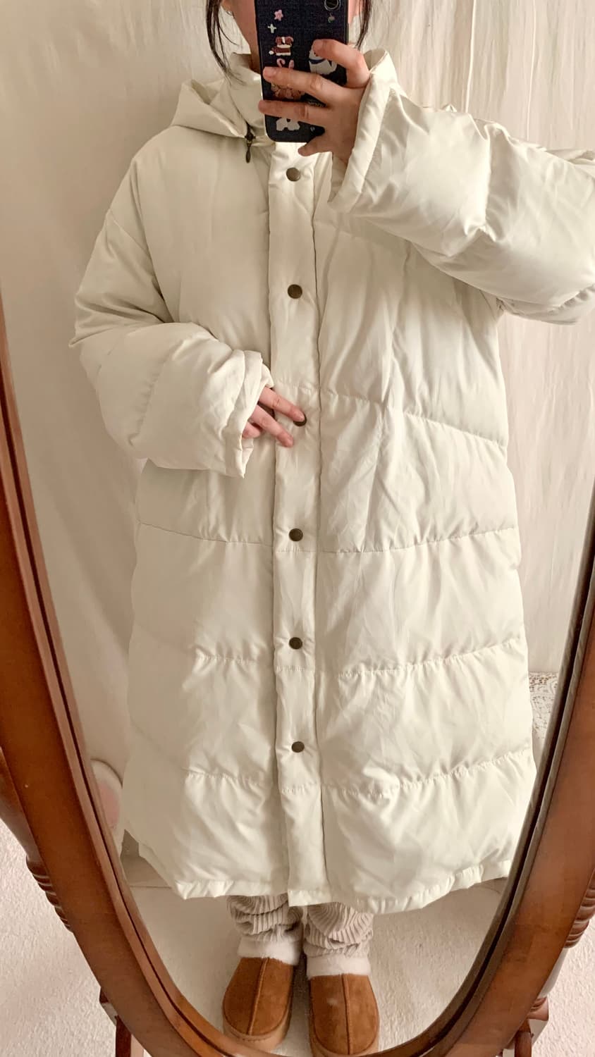 빈티지 모리 오리털 롱패딩 상품이미지3