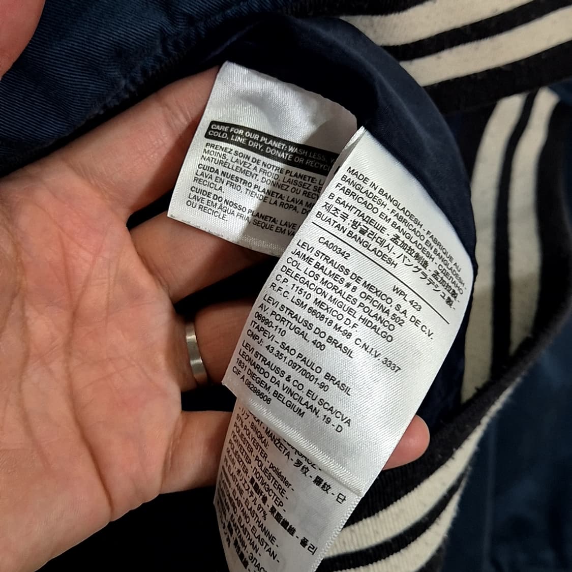 Levis 리바이스 빈티지 블루종 자켓 상품이미지6
