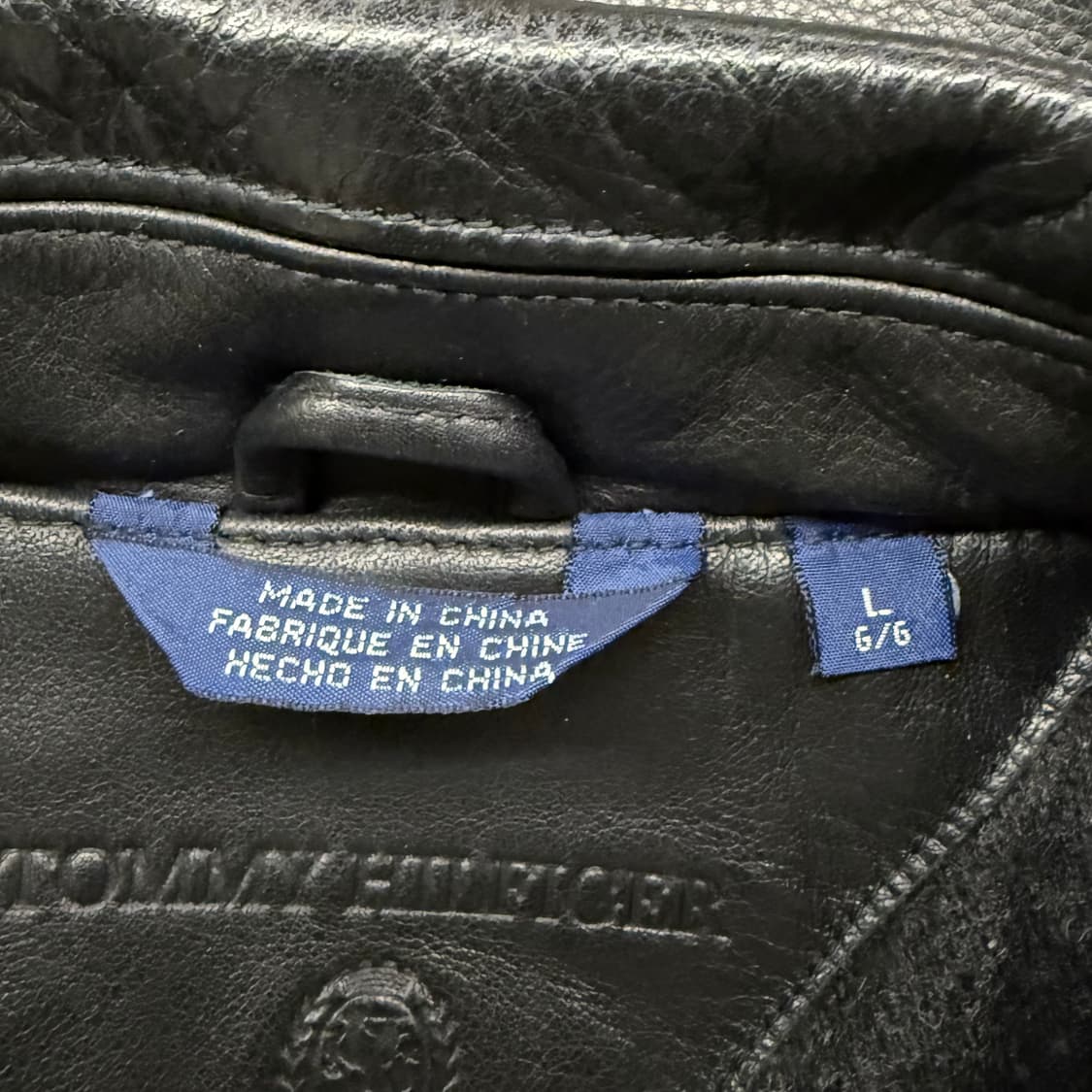 [정품/L] 타미힐피거 리얼레더 카코트 c1 상품이미지5