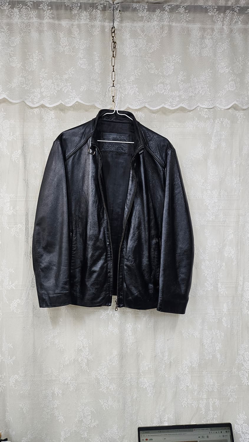 마에스트로 가죽 점퍼 상품이미지2