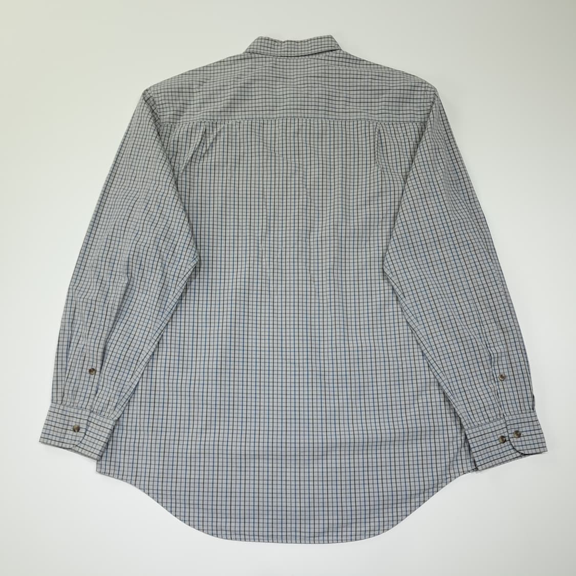 CL753 L 팀버랜드 90s 홍콩판 마이크로체크 셔츠 남방 상품이미지7