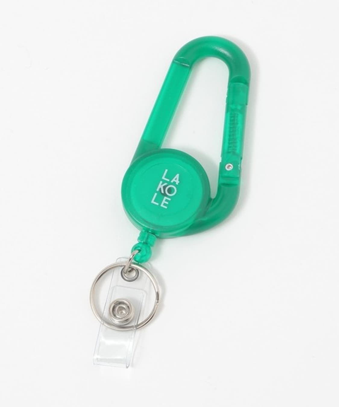 [LAKORE] 와이어 카라비너 키링 그린색 상품이미지5