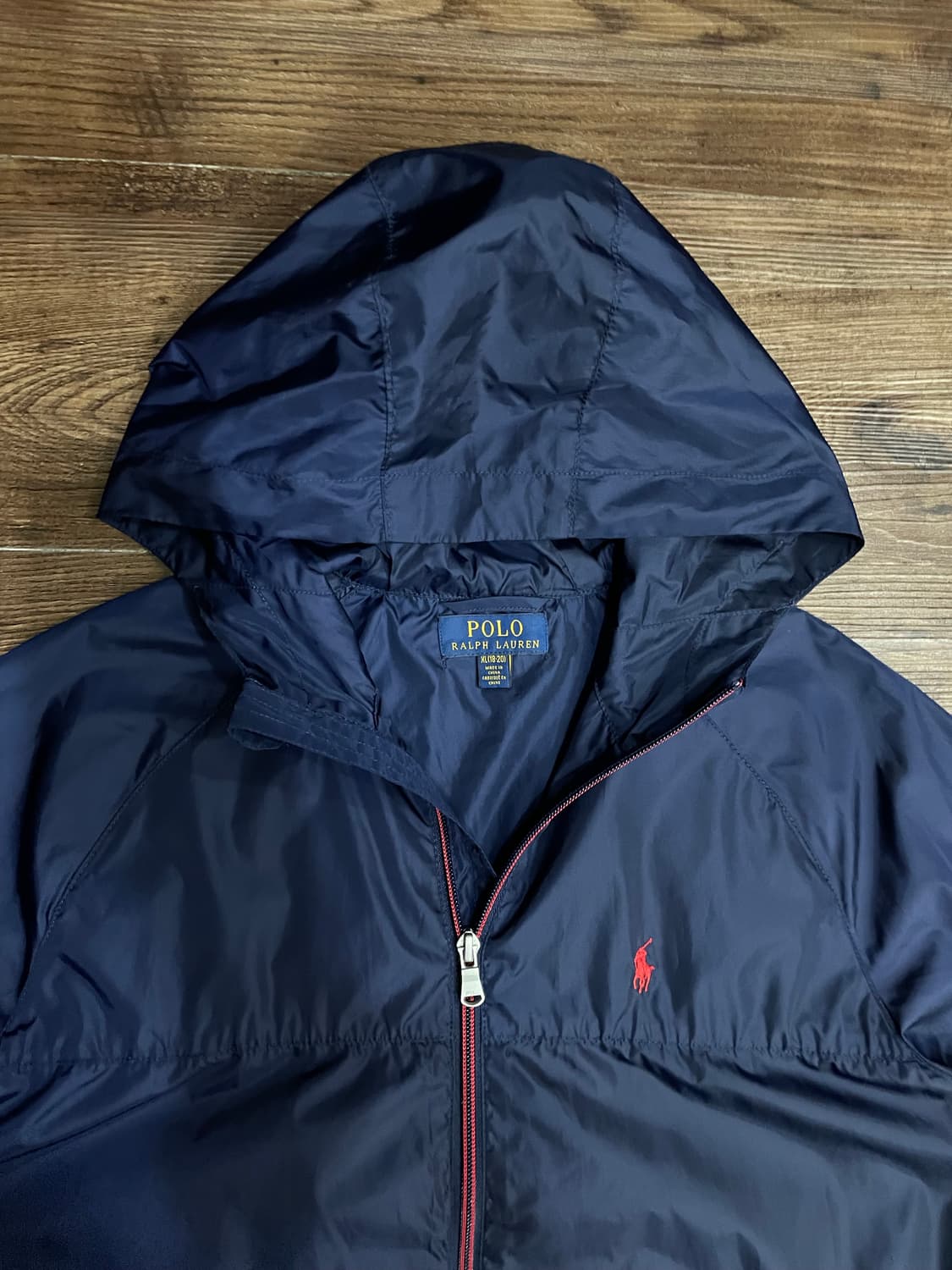 폴로 랄프로렌 폴리쉘 바람막이 자켓 네이비 상품이미지2