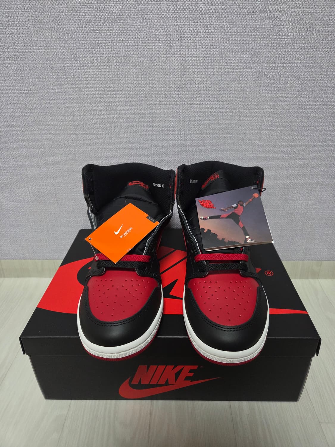 나이키 조던 1 하이 85 브레드 285 새상품 판매! 상품이미지2