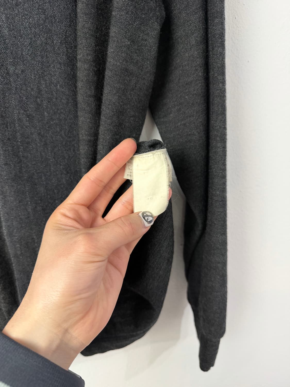 90s 꼼데가르송 옴므플러스 패널 니트  상품이미지6