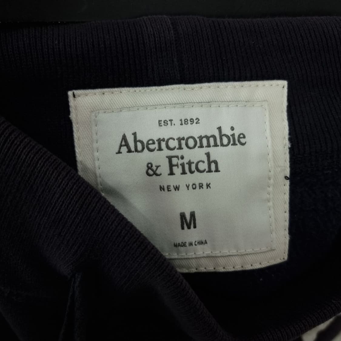 [아베크롬비] Y2K 빈티지 로고 패치 스웻 하프팬츠 반바지 M20165 상품이미지9