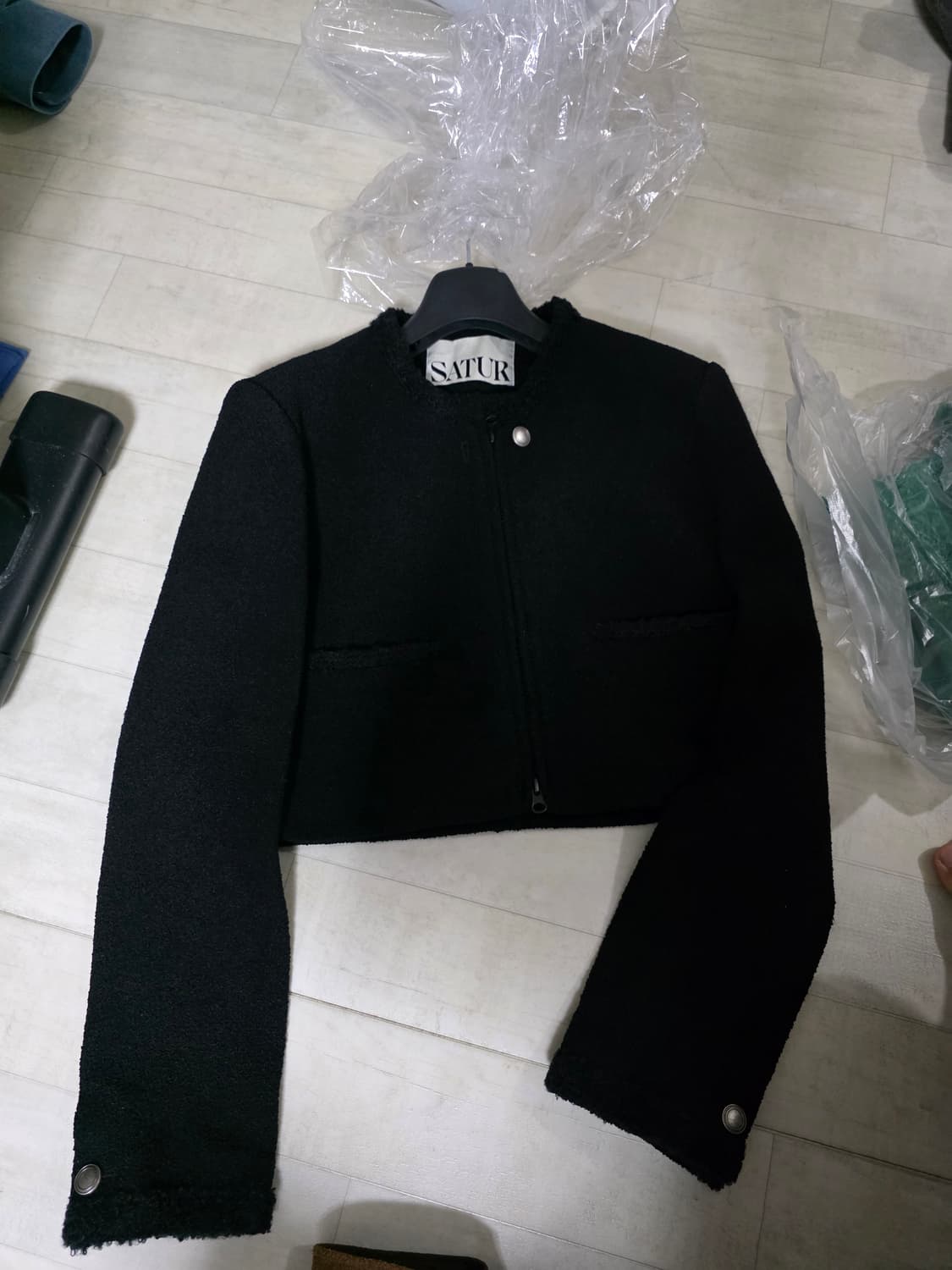 세터 우먼 허스트 트위드 자켓 M 상품이미지3