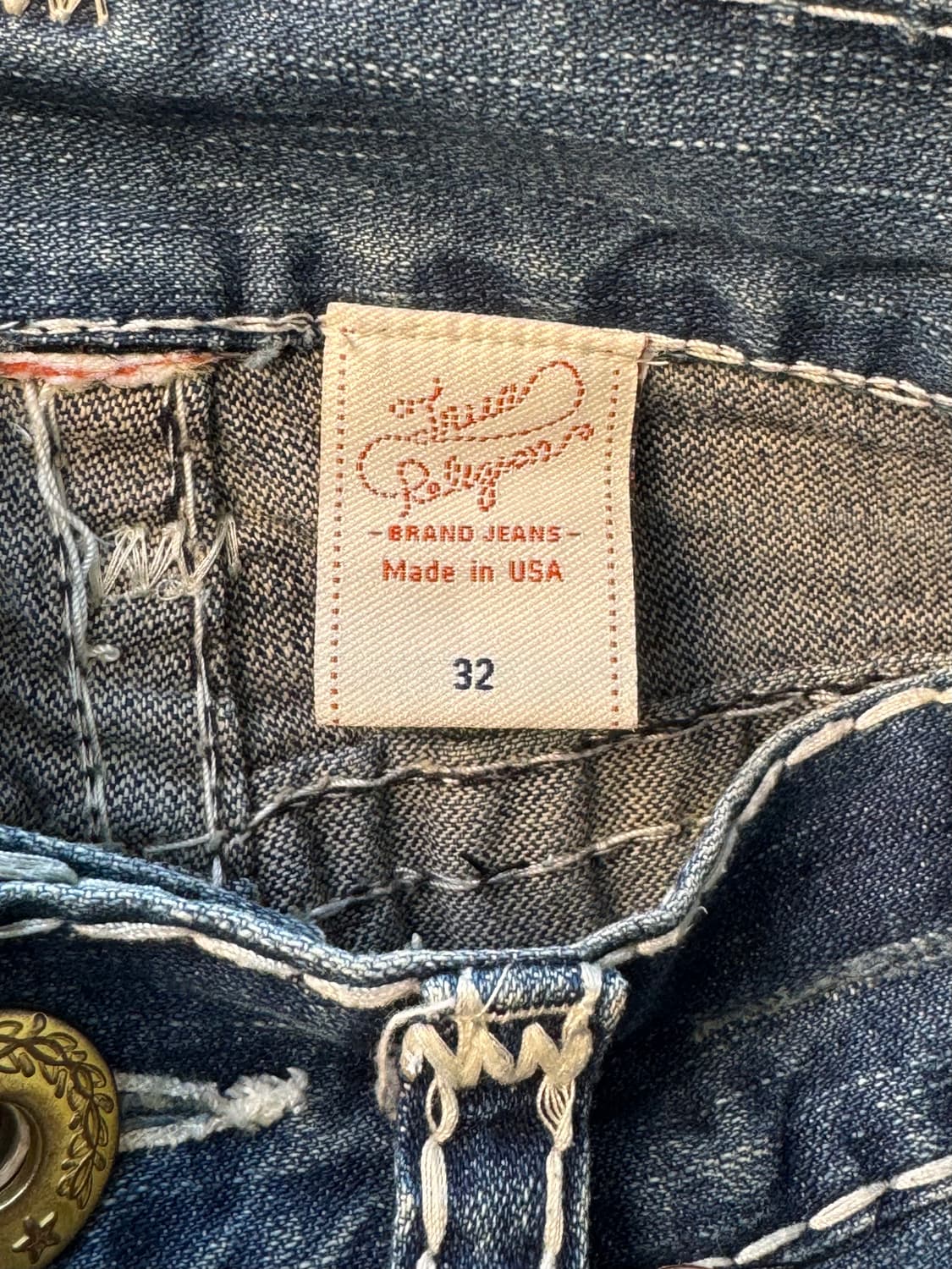 트루릴리전 조이 슈퍼 T 플레어 팬츠 상품이미지8