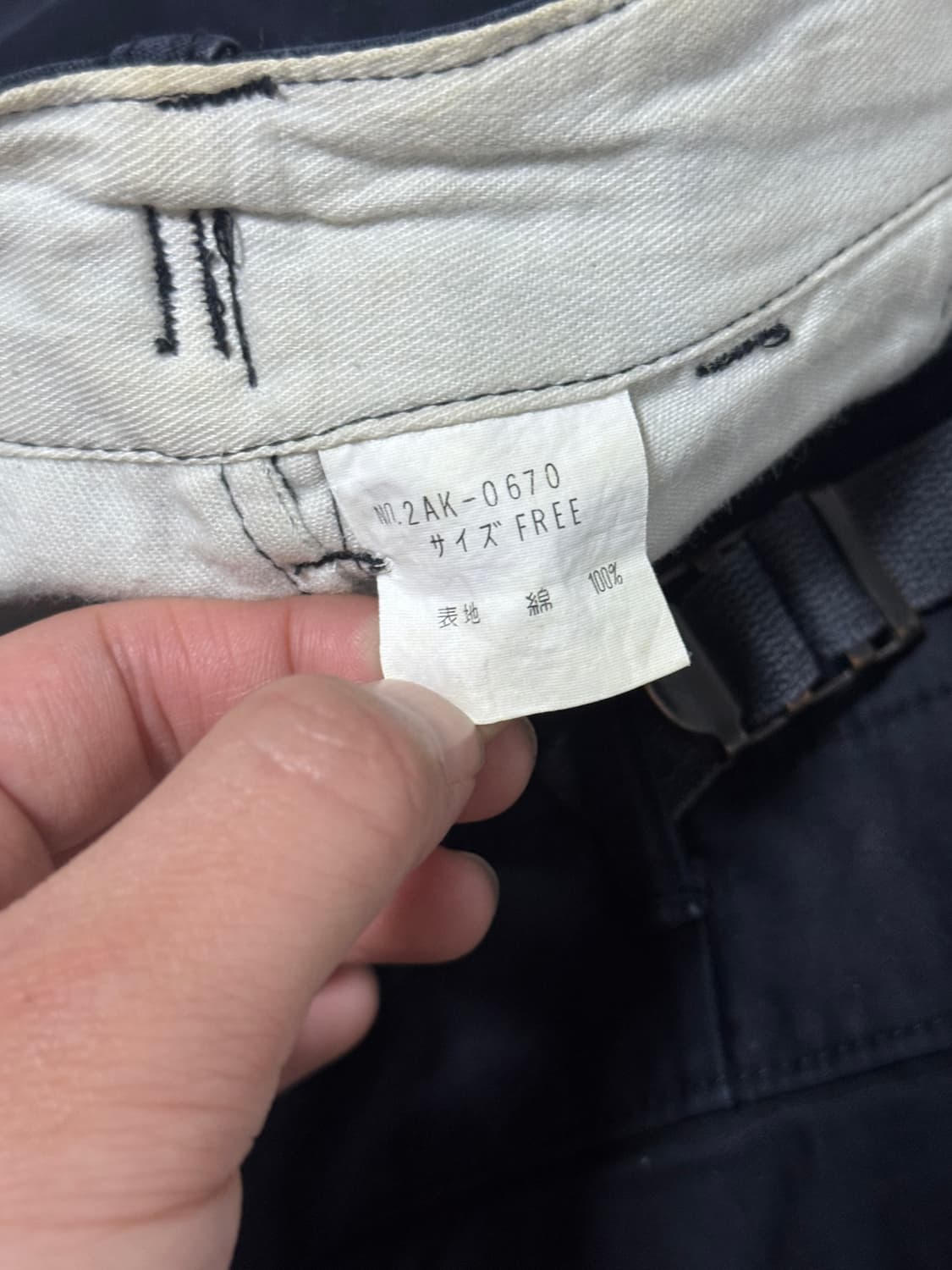 히스테릭글래머 밀리터리 카고 스커트 상품이미지7