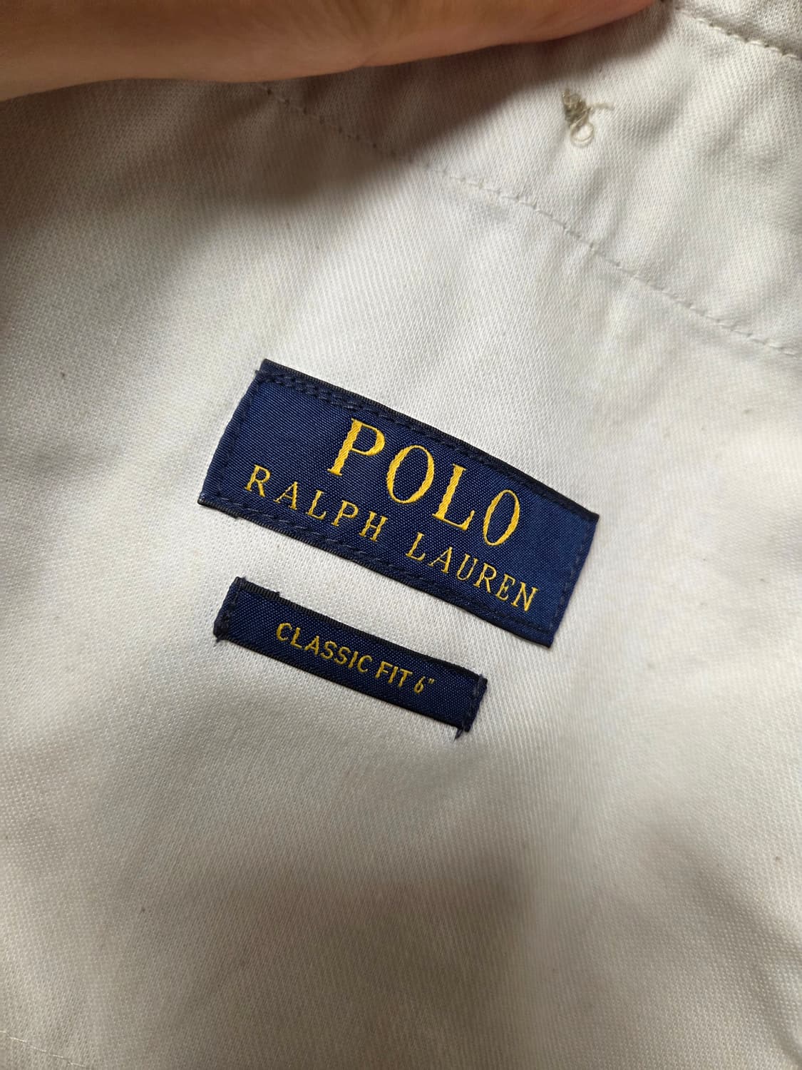 폴로 랄프로렌 클래식핏 반바지 (6인치/M/베이지) 상품이미지6