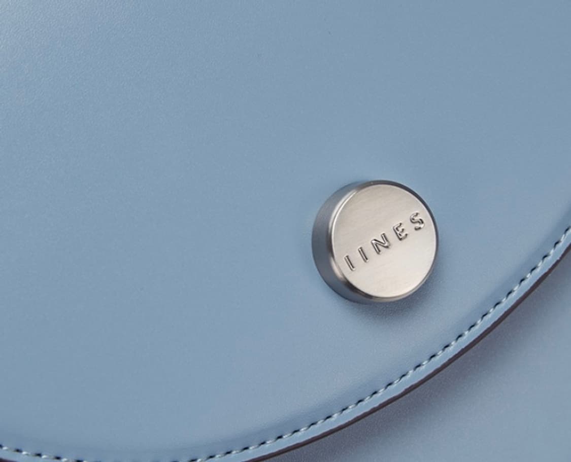 이네스 조이백 20SS 새들백 소라색 상품이미지5