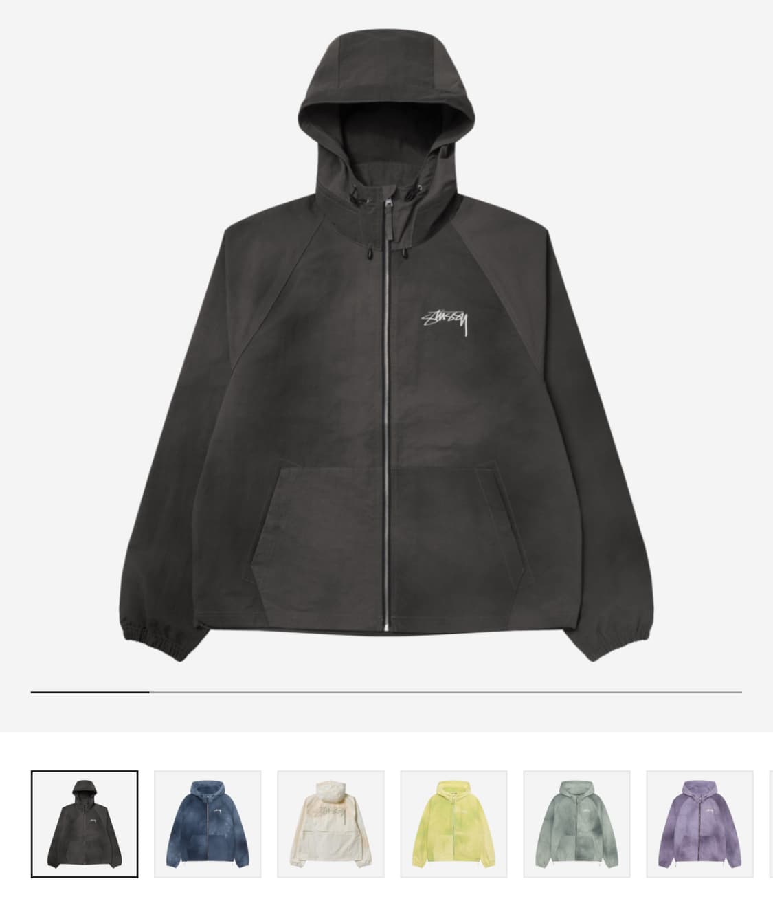 스투시 웨이브 다이 비치 쉘 자켓 L사이즈 상품이미지1