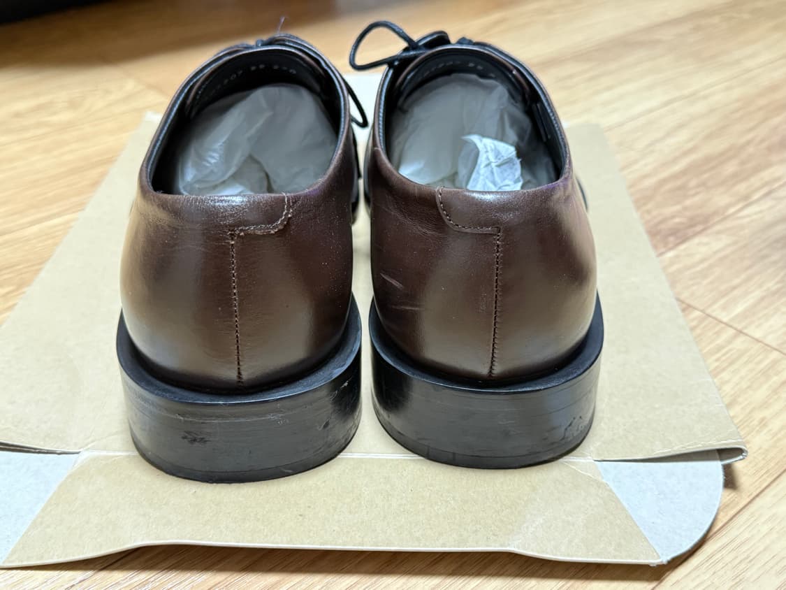 prt 조셉트 세미 스퀘어 더비 브라운 270 카우하이드 상품이미지5