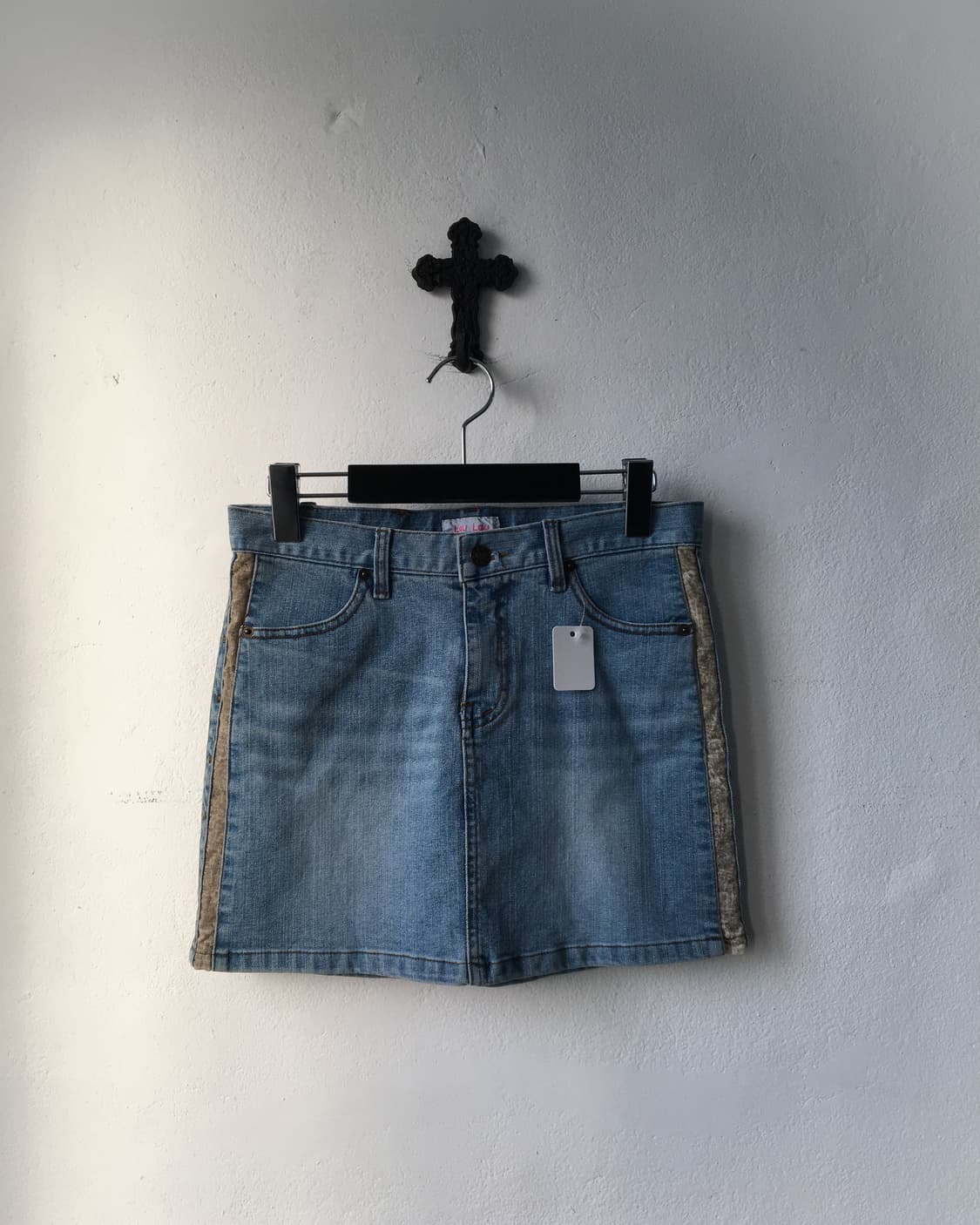 Side line point mini skirt 상품이미지1