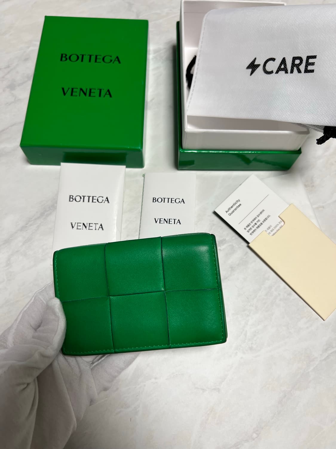 보테가베네타 비즈니스 카드지갑 패러킷 상품이미지2
