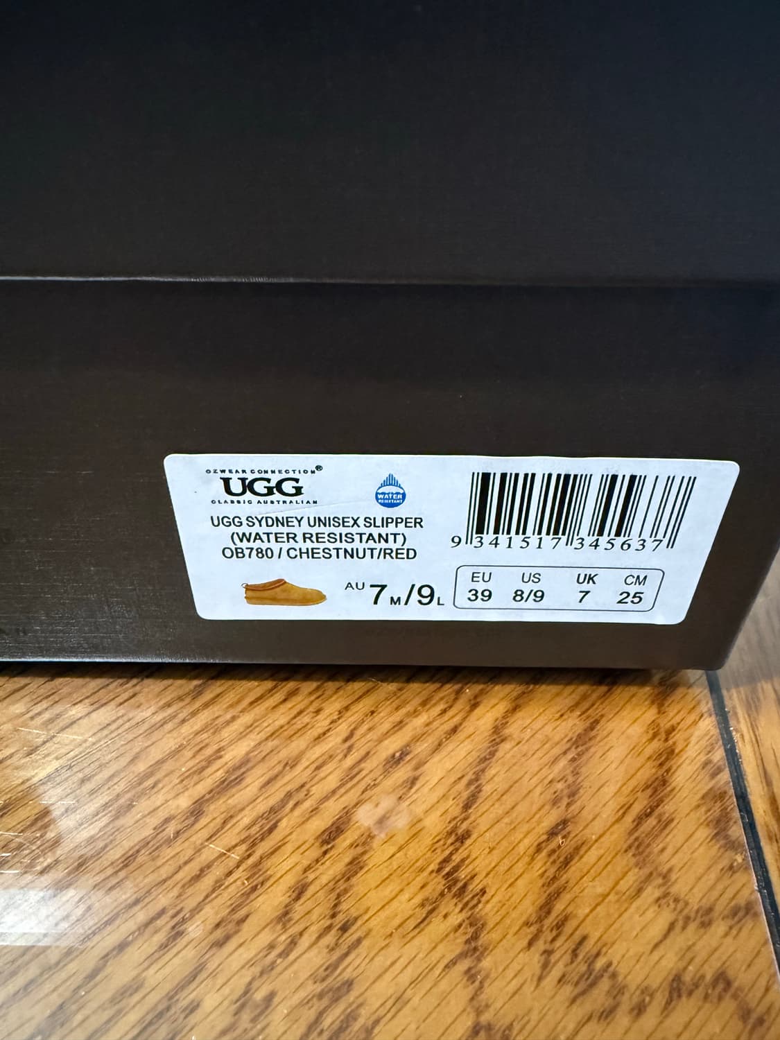 어그 타스만 체스넛 레드 250(39) 상품이미지3