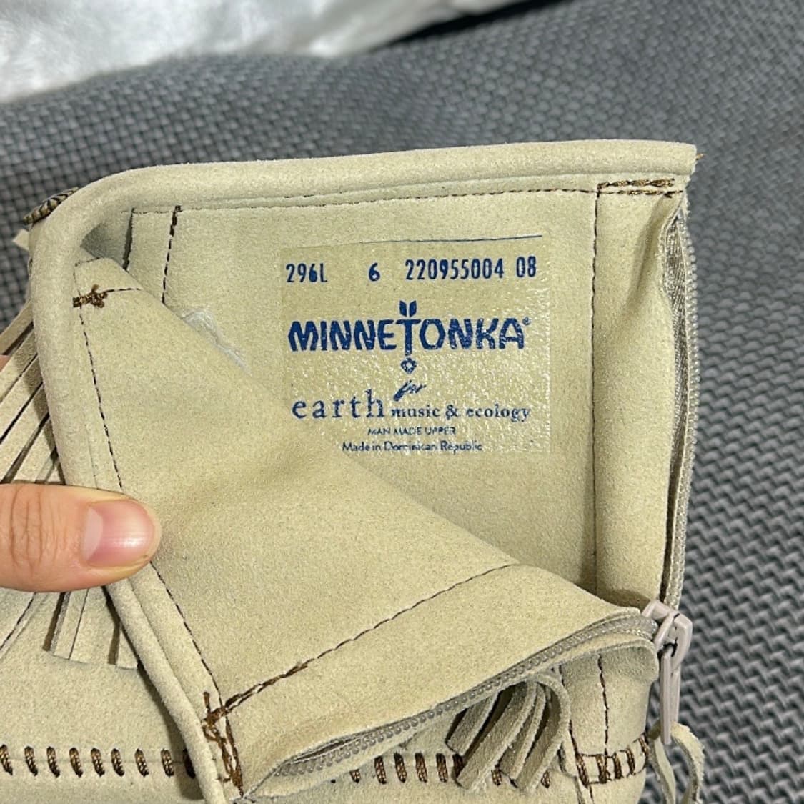 MINNETONKA 부츠 베이지 상품이미지8