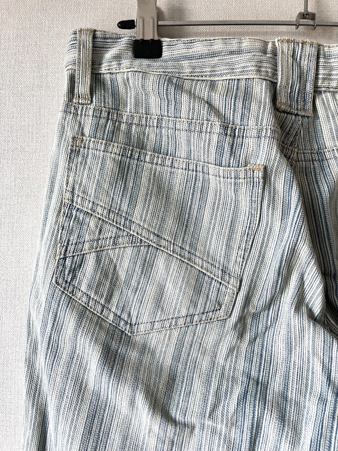 스트라이프 데님 진 상품이미지2