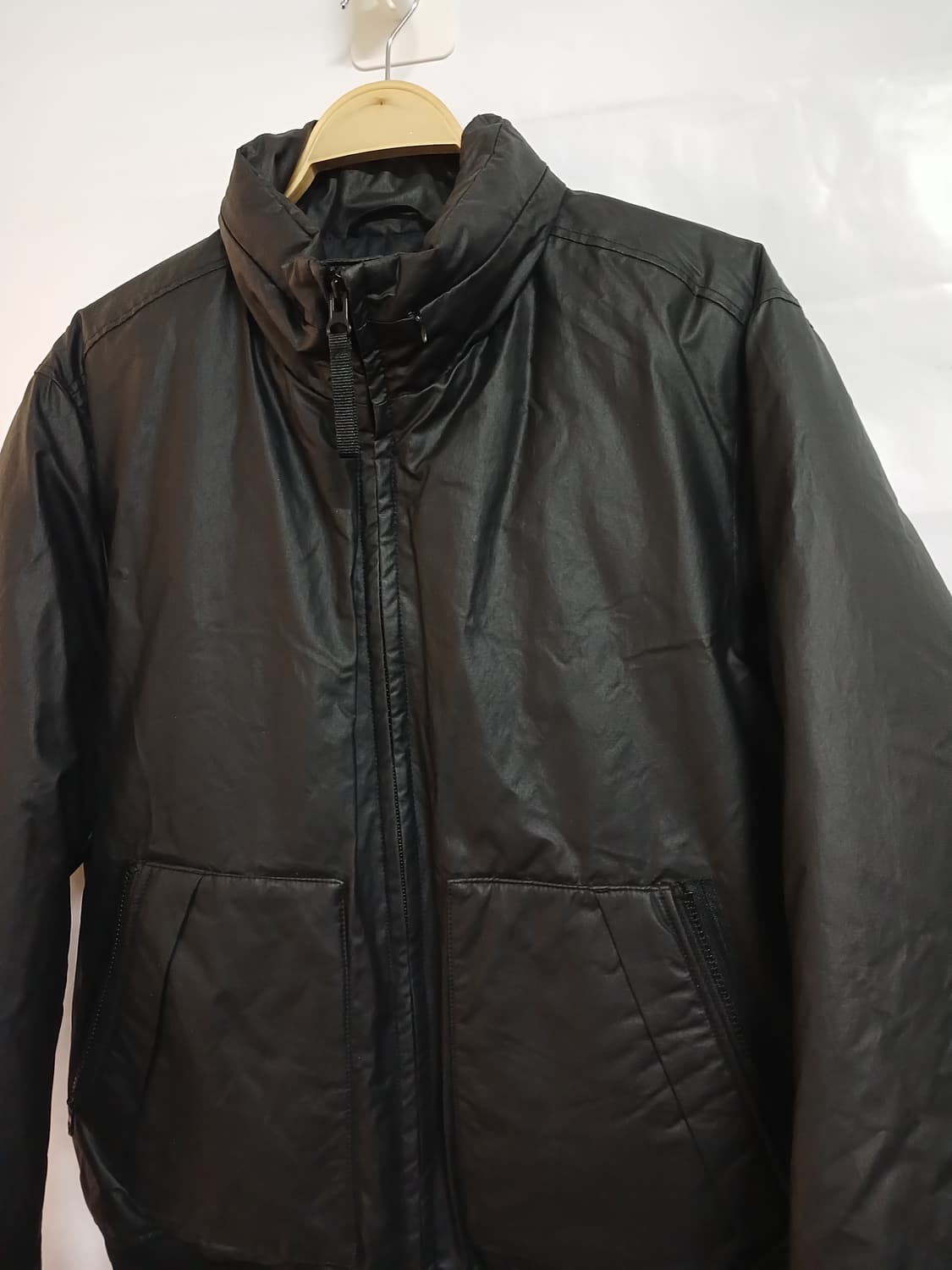 (M,100)인터메조 흑청 구스봄버다운 상품이미지3