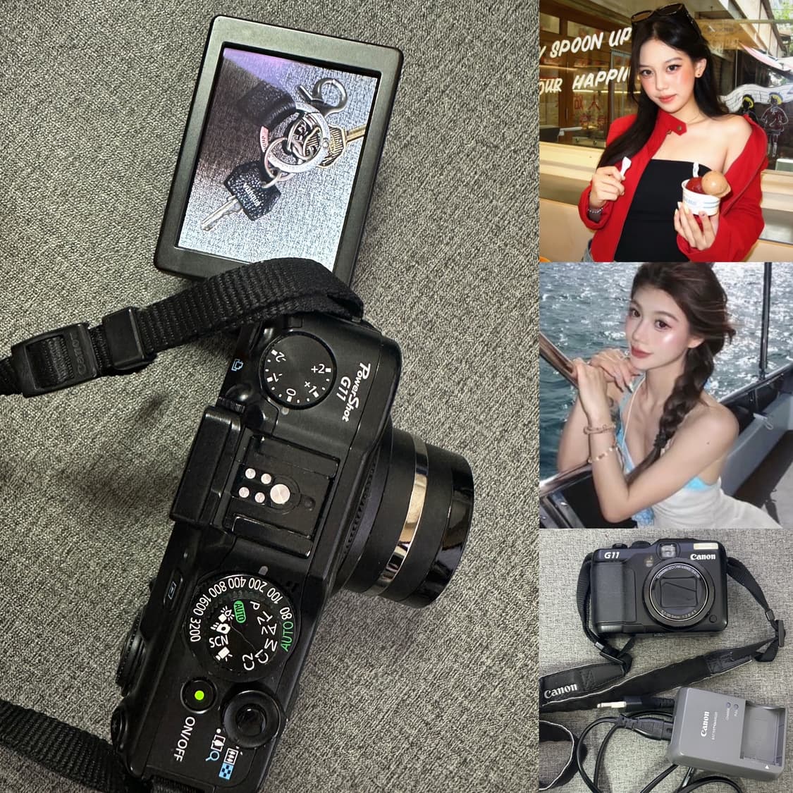 샤오홍슈 인플루언서 카메라 캐논 파워샷 G11 🪽(G12) 상품이미지1