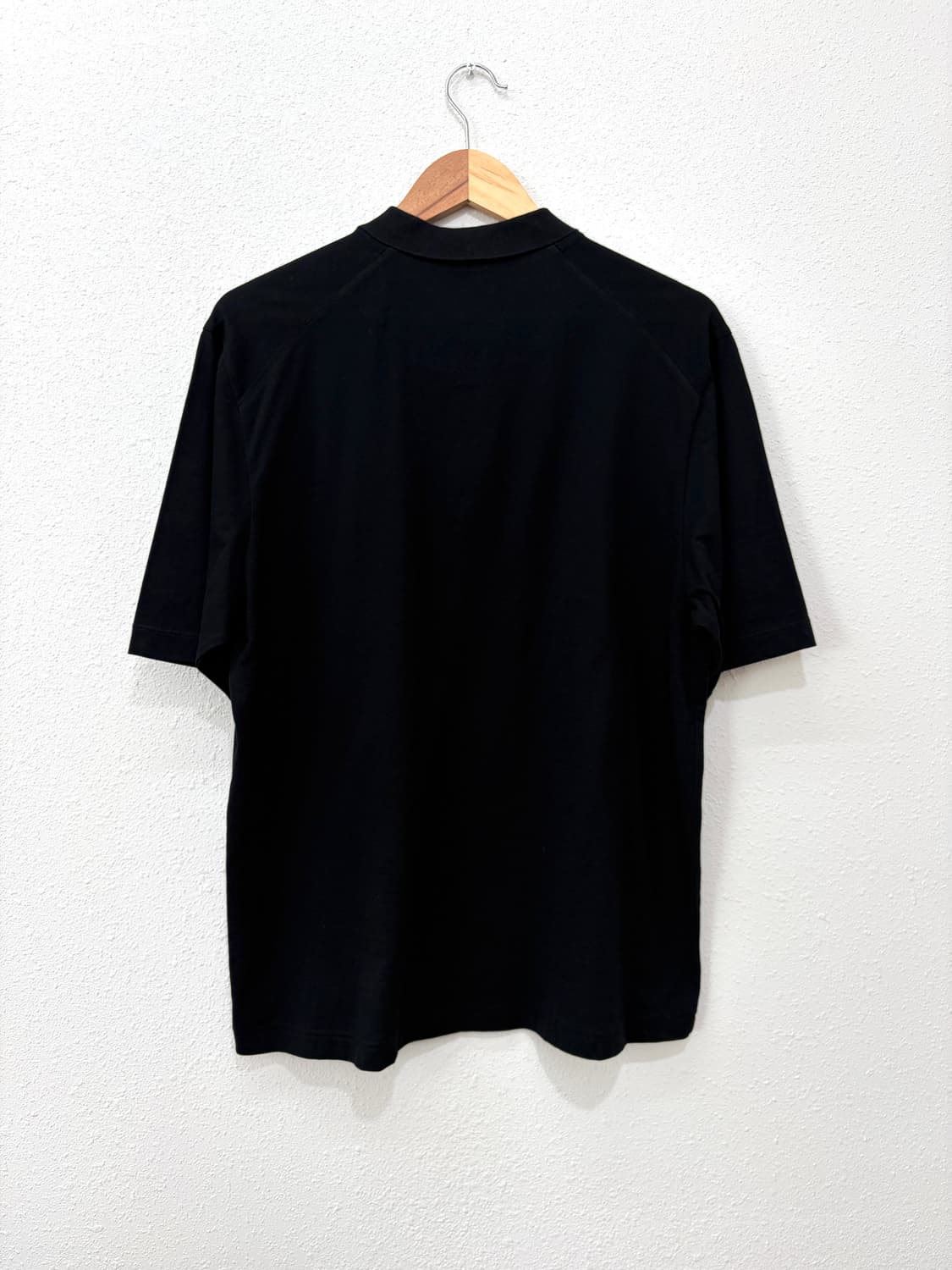 Y-3 블랙 PK 반팔 카라티 상품이미지5