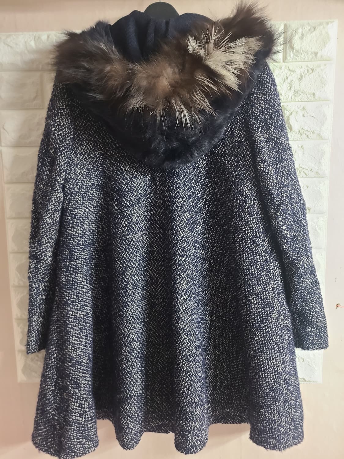 O'2nd 트위드 후드 코트(44) 상품이미지4