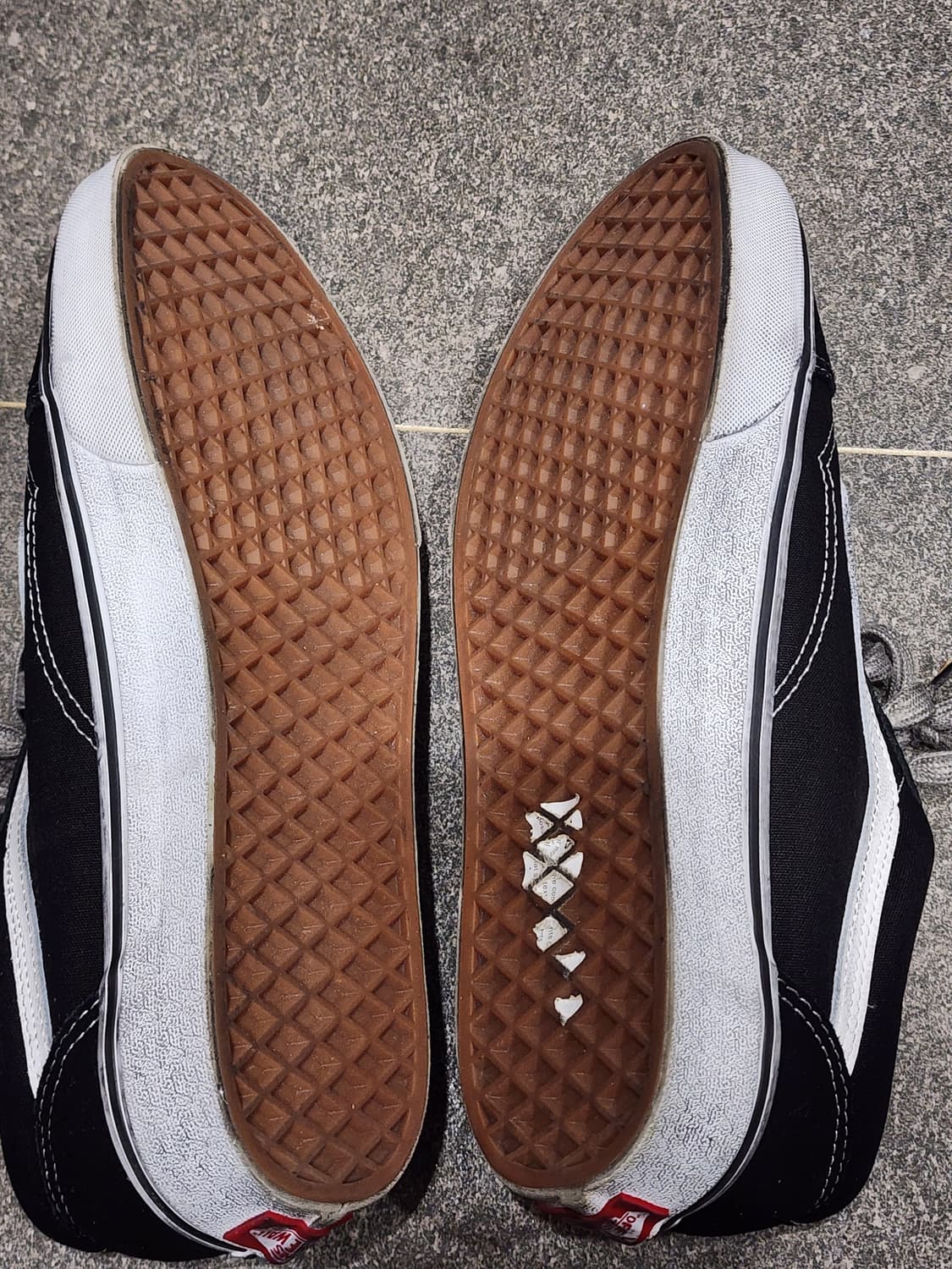 반스 올드스쿨 디스트레스드 290 블랙 상품이미지5