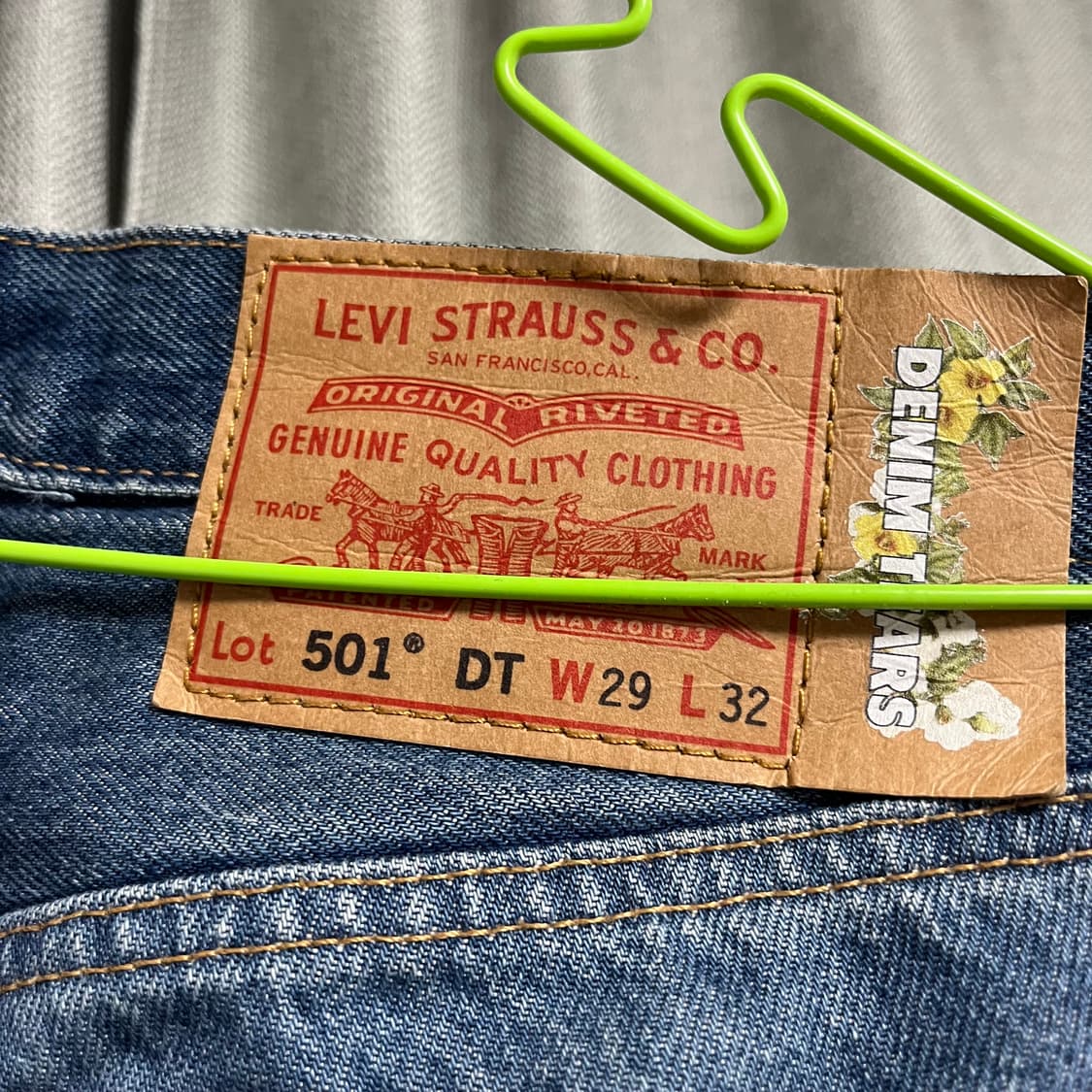 데님 티어스 리바이스 29x32 상품이미지4