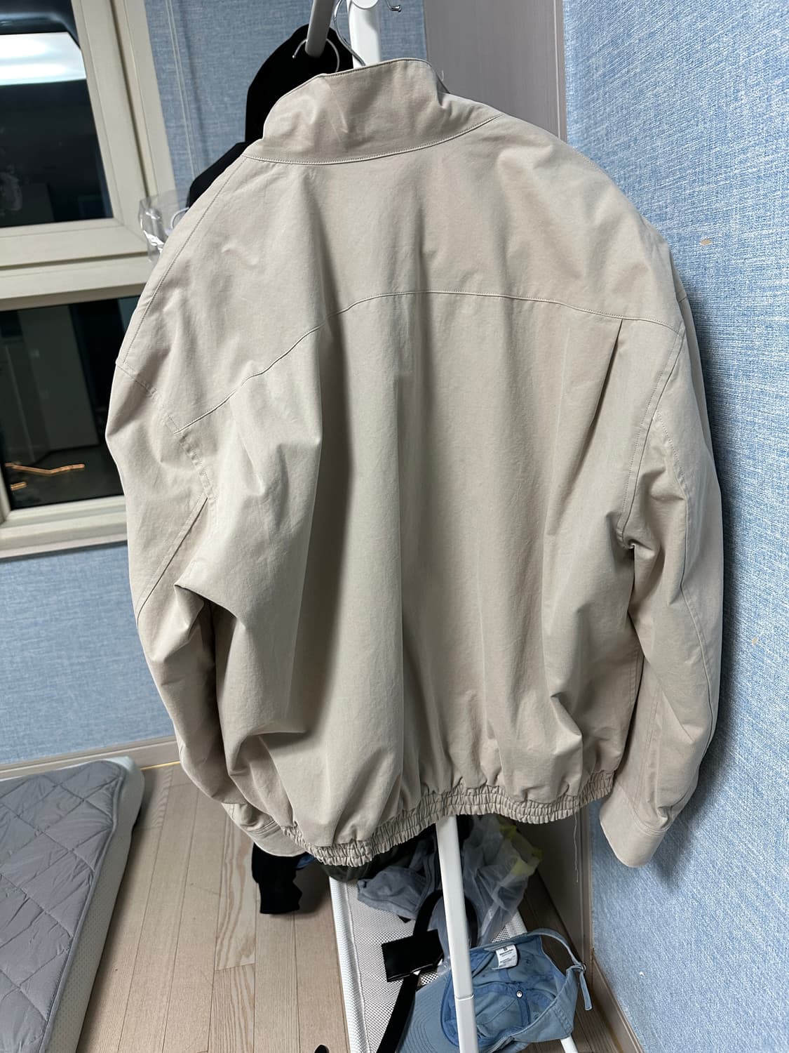 브라운야드 스탠드카라 블루종 4 베이지 상품이미지2