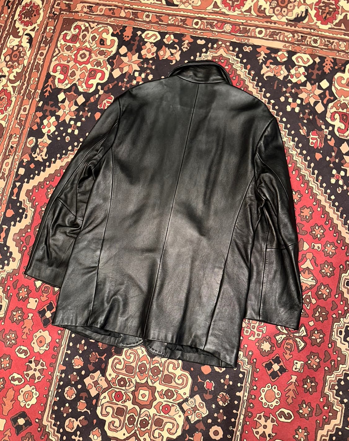 ( M-L ) 가죽자켓 레더자켓 가죽마이 양가죽마이 블레이저 블레이져 상품이미지4